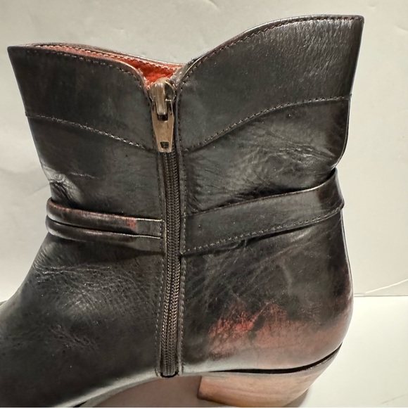 Stacy Adams Harness Contrasting Pattern Ankle Boots Size 8 - Picture 7 of 13